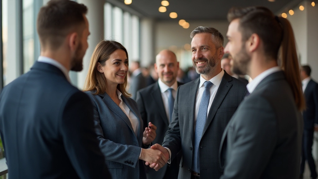 Деловая встреча и обсуждение возможностей карьерного развития