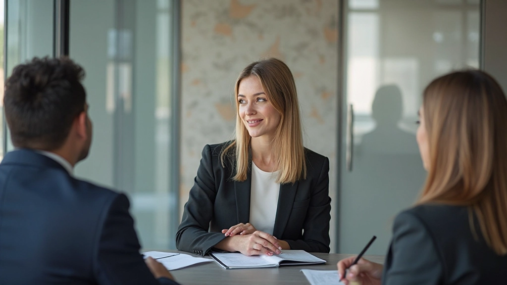 Молодая женщина проходит тренинг по развитию навыков в учебном классе